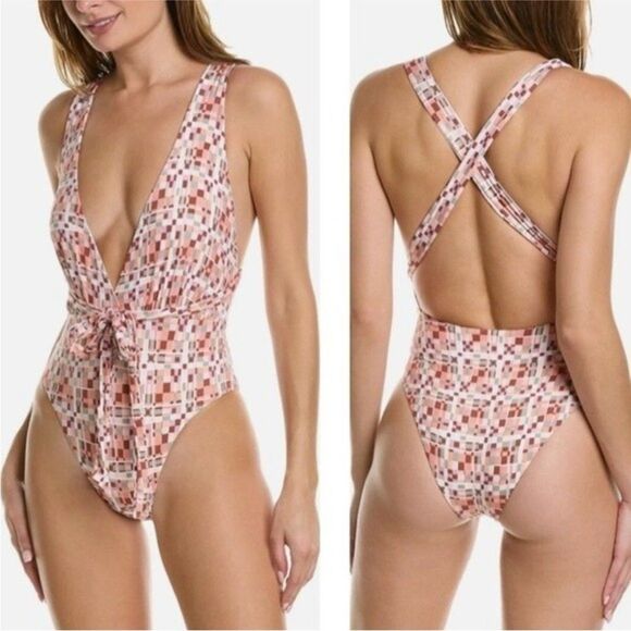 L*Space Allegra Bitsy One-Piece Womens Size XL - Picture 1 of 10